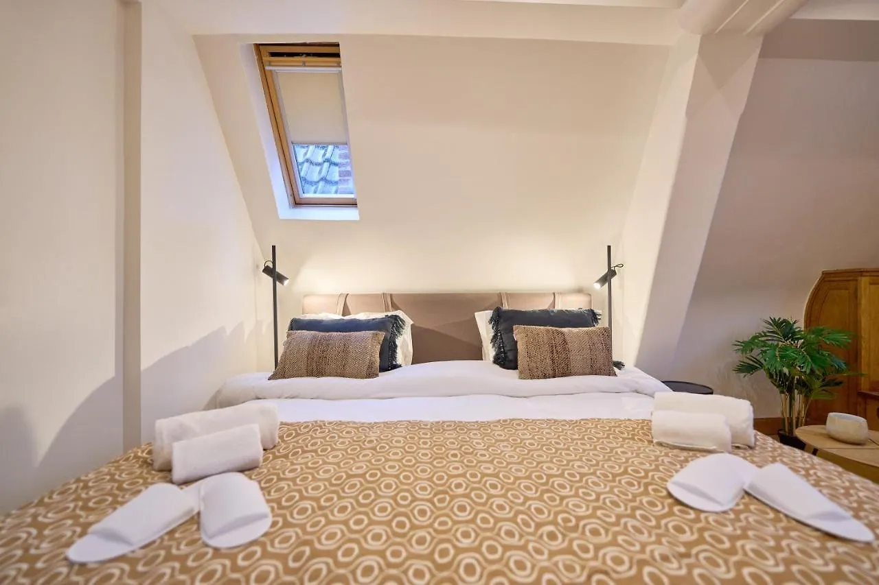 Maison Grand Place 2Br 3 브뤼셀 0*,